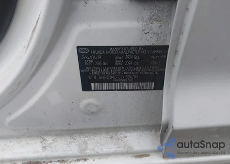 2020 Hyundai Elantra Sel from USA, damaged, VIN 5NPD84LF8LH534209